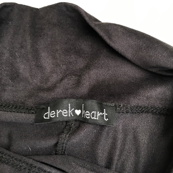 Faux Leather Black Pin Skirt (soft/flexible) - Picture 5 of 5